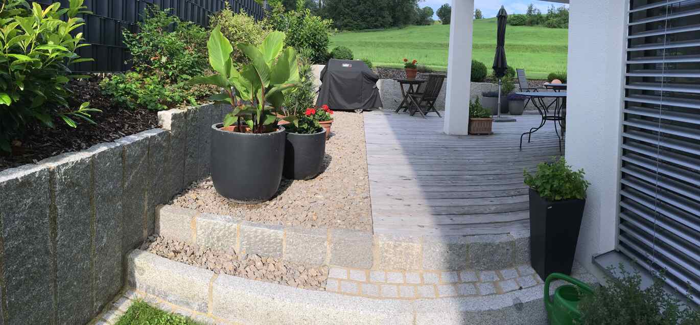 Gartengestaltung und Bepflanzung